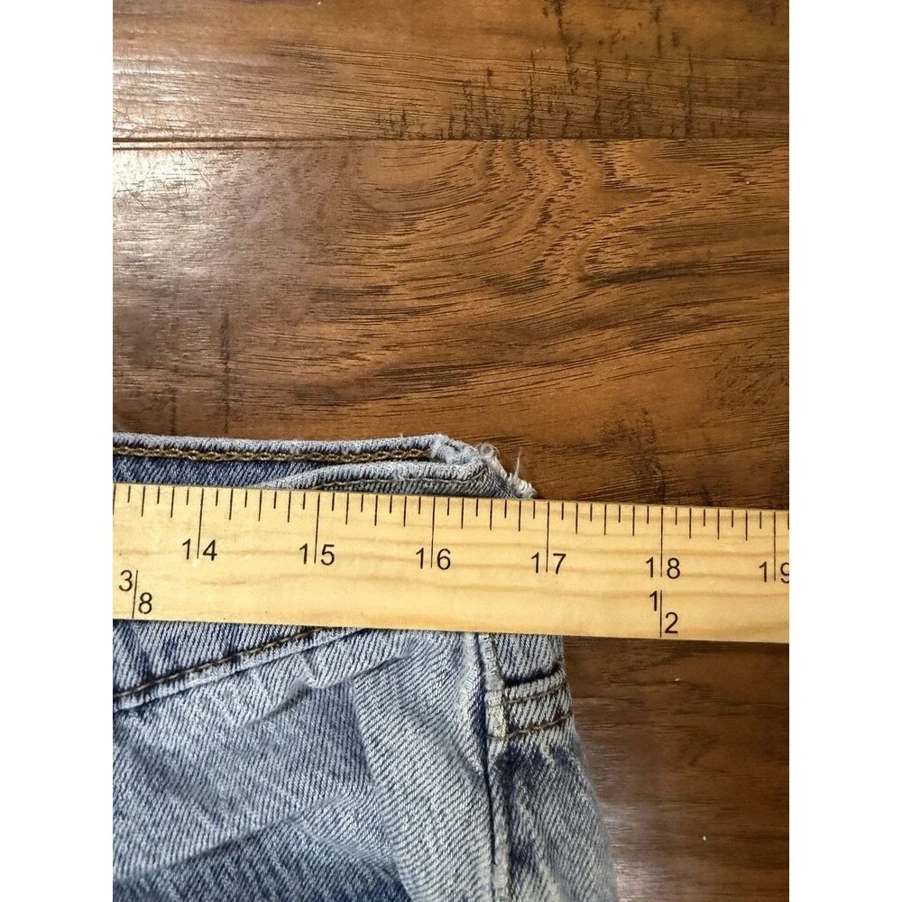 Levi's 541 Jeans Mens 34x34 Blue Rinse Denim Zip Fly Patches